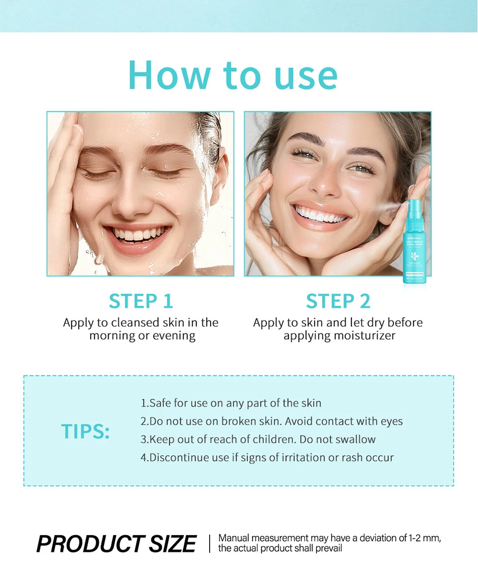 Ph Balancing Facial – Spray – Hypochlorous Acid Soothing Toner✨