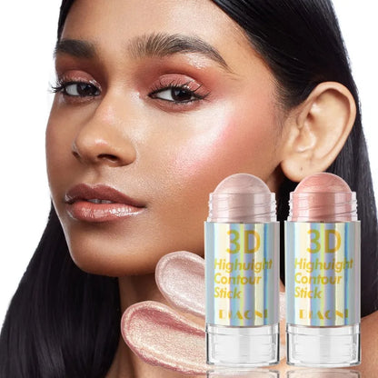 6-Color Face Contour – & Highlighter Stick Set – Cream Bronzer, Concealer &amp; Shimmer Brightening Makeup Kit✨