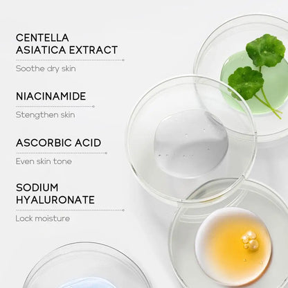 Sakura Skincare Gift Set (6-Piece) – Cleanser, Toner, Serum, Cream, Eye Cream & Sunscreen