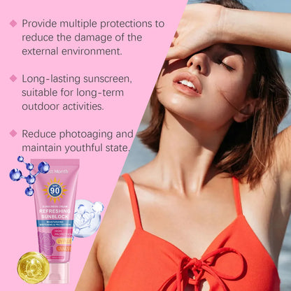 SPF 90 Uv Defense – Sunscreen Lotion✨