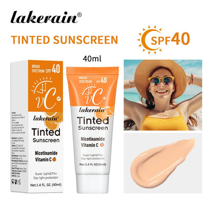 Vitamin C Tinted Mineral Sunscreen Spf 40✨