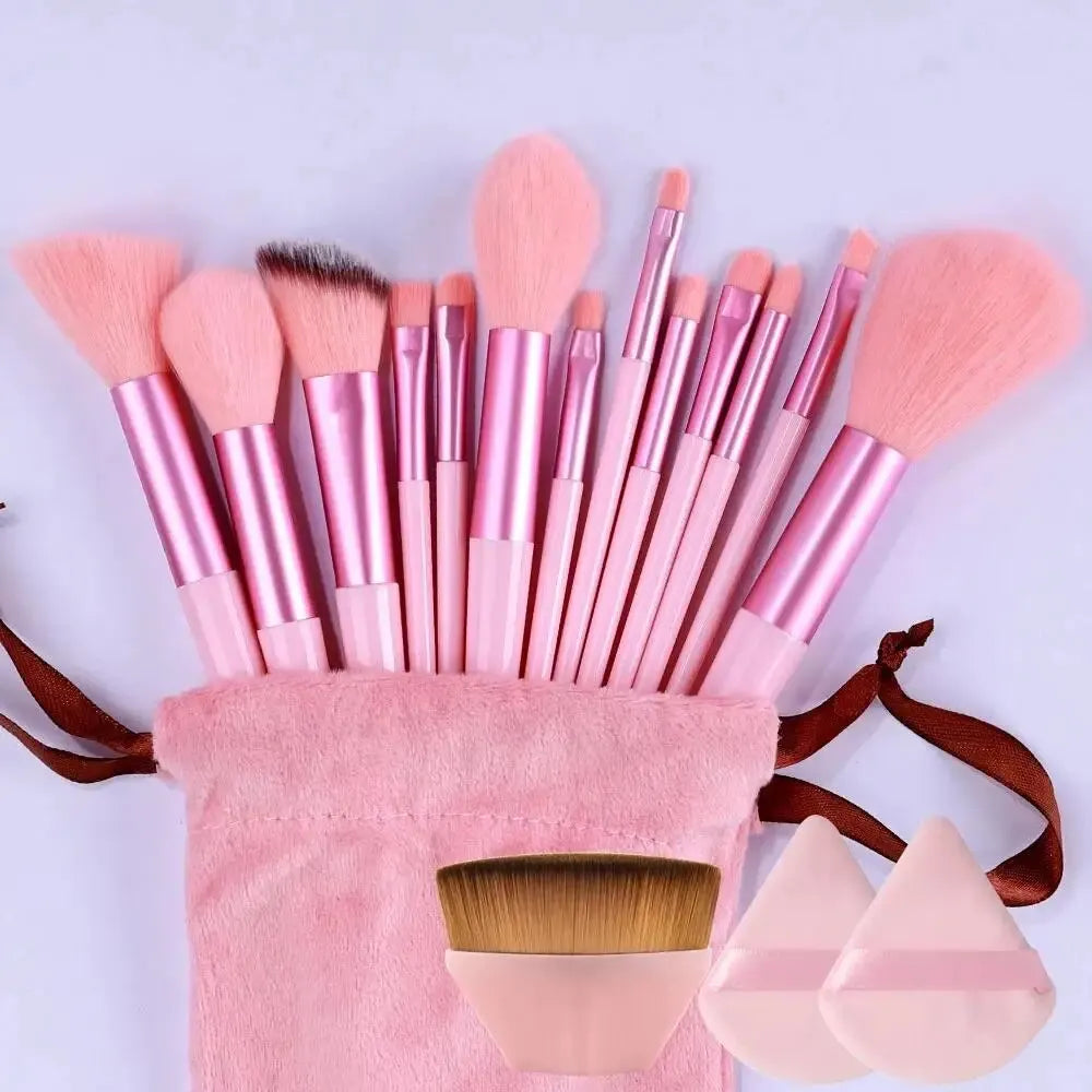 Professional Makeup Brush – Set – Soft Fluffy Foundation, Powder, Eyeshadow &amp; Kabuki Blending Brushes✨