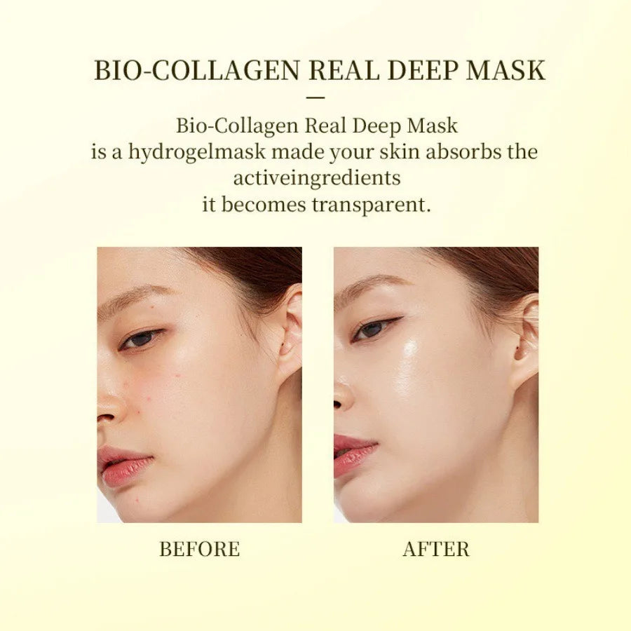 Bio Collagen Face Mask (4 Pcs)✨💧