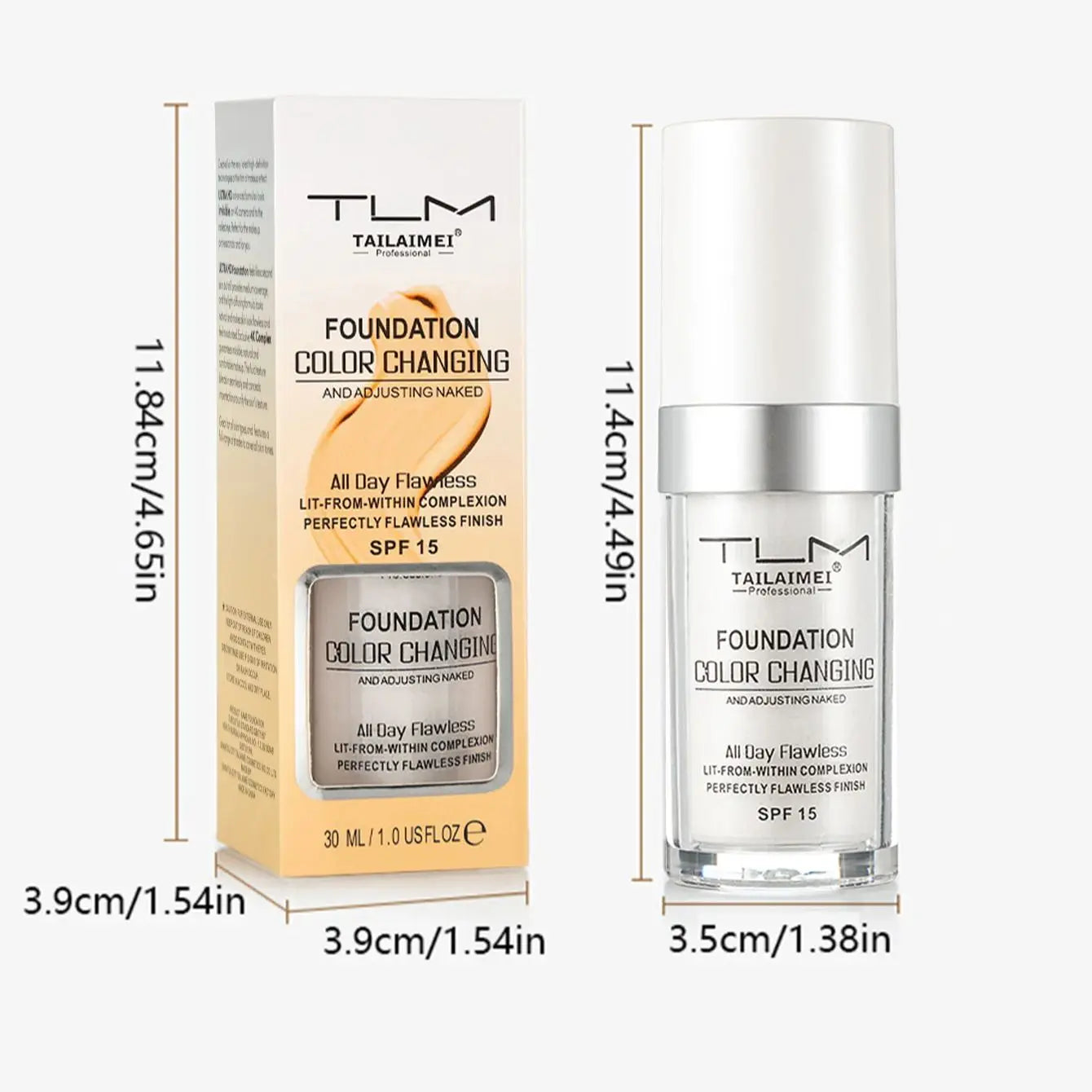 Magic Color-Changing Foundation (30Ml) ✨