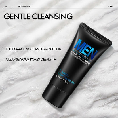 Laikou Men Facial Cleanser 50G🖤✨