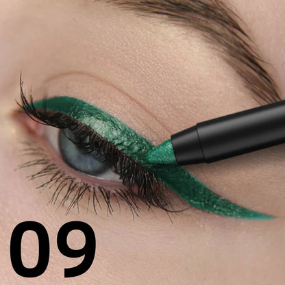 Metallic Eyeliner Pen – – Waterproof, Shimmer, High-Pigment (10-Color )✨