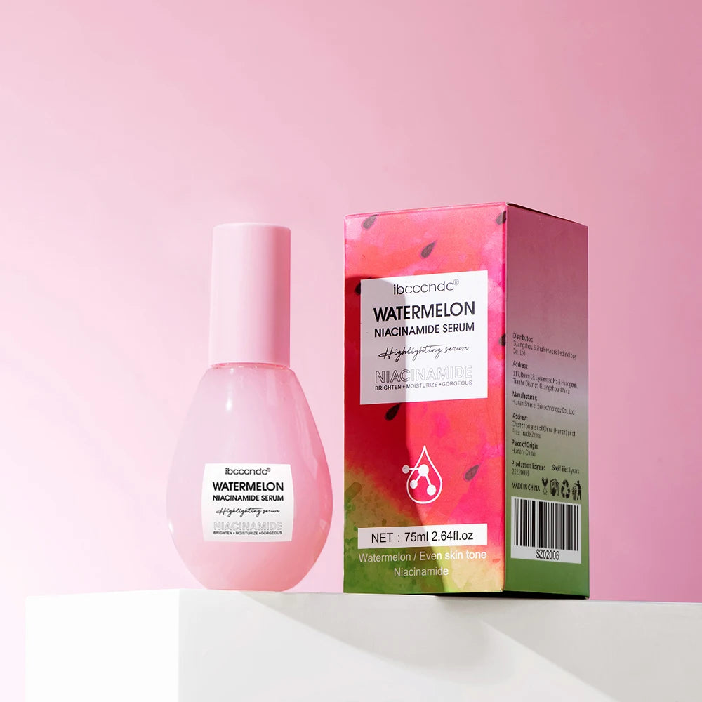 Watermelon Glow Niacinamide – Dew Drops Serum – Hydrating Brightening Face  Primer✨