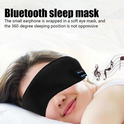 Bluetooth 3D Eye Mask Headphones / Wireless Music Sleeping Headband 🎧😴
