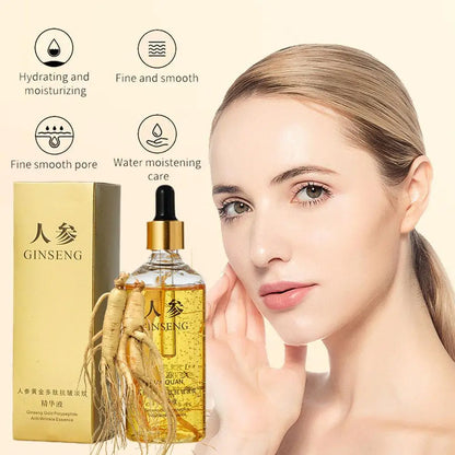 Gold Ginseng Polypeptide – Face Serum – Deep Hydration Brightening &  Skin Smoothing✨