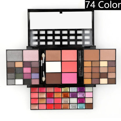 74/78 Color Pro – Makeup Palette – Full Face Eyeshadow, Blush✨