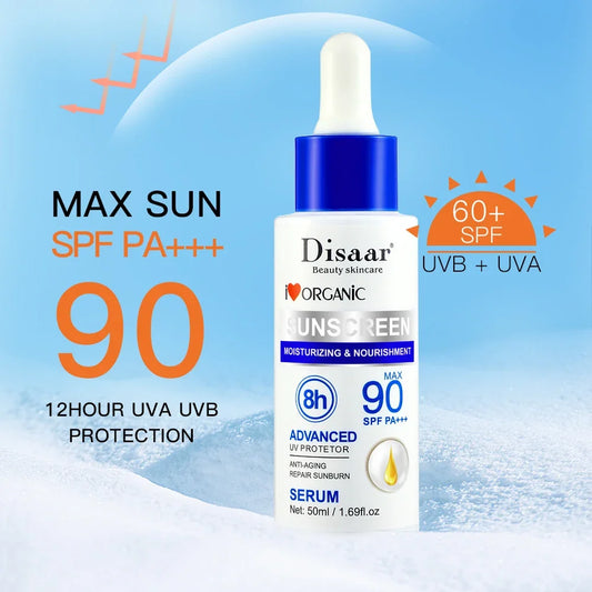 Disaar Spf 90 – Sunscreen Serum – Long-Lasting Uv Protection Essence✨