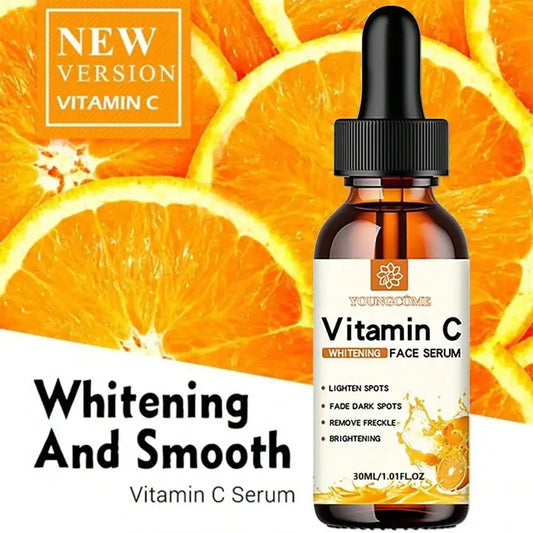 Vitamin C & – Hyaluronic Acid Face Serum – Brightening, Hydrating  Essence✨