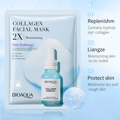 Centella - Collagen Face Mask – Vitamin C & Hyaluronic Acid ✨