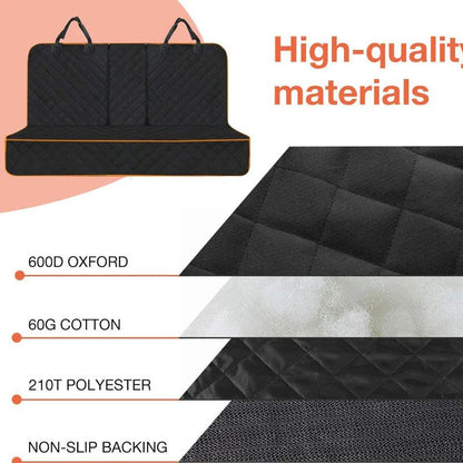 Heavy-Duty Dog Car Seat Protector – Universal Waterproof Pet Seat Cover✨