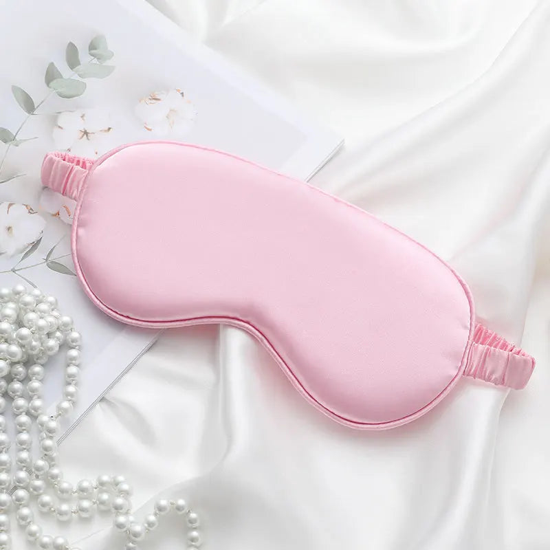 Imitated Silk Eye Patch Shading Sleep Eye Mask 😴✨