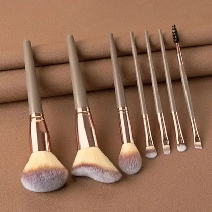Professional Makeup Brush – Set – Soft Fluffy Foundation, Powder, Eyeshadow &amp; Kabuki Blending Brushes✨