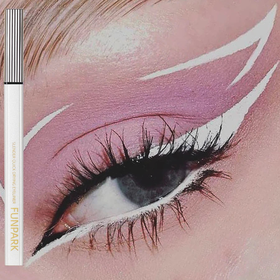 White Matte Liquid – Eyeliner – Waterproof, Long-Lasting Precision Pen✨