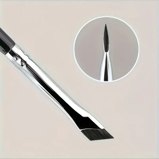 Karsyngirl Ultra-Thin Angled – Eyeliner & Eyebrow Brush Set – Precision✨