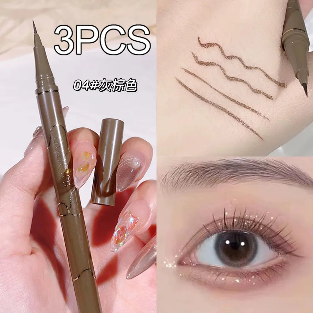 Slim Brown Liquid – Eyeliner – Waterproof, Smudge-Proof, Long-Lasting✨