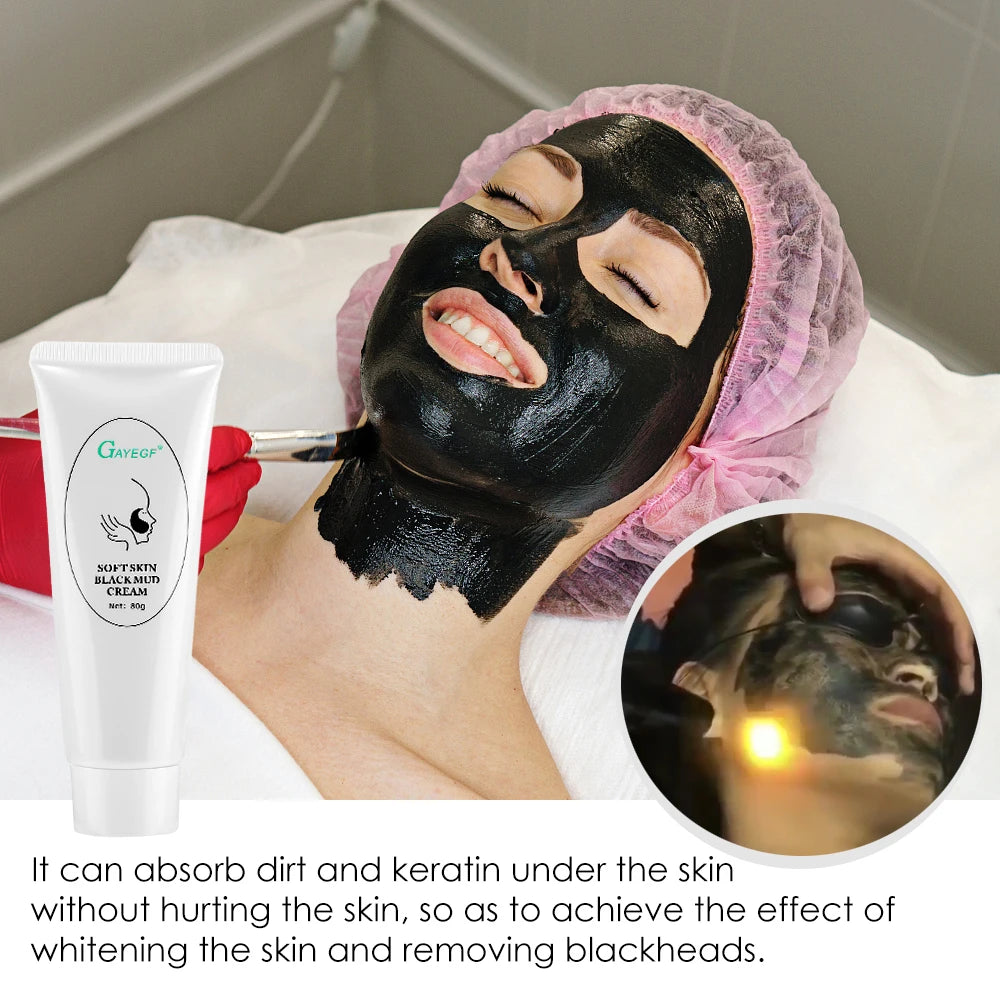 Carbon Gel Black – Face Cream Mask🖤✨