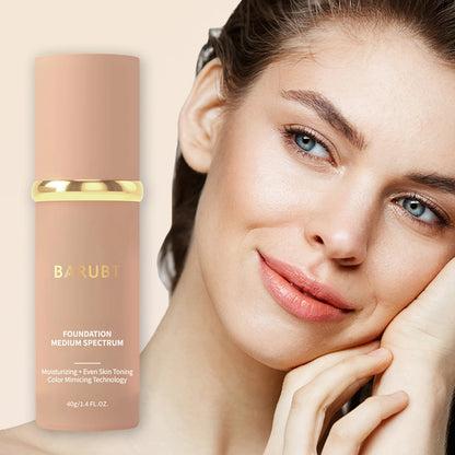 Barubt Temperature-Adapting Foundation – – Waterproof, Moisturizing, Long-Lasting Coverage✨