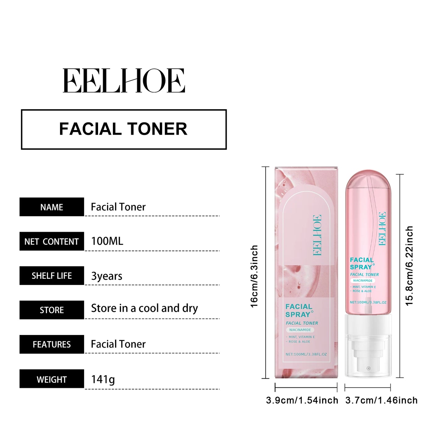 Niacinamide Toner Spray - Facial Mist✨