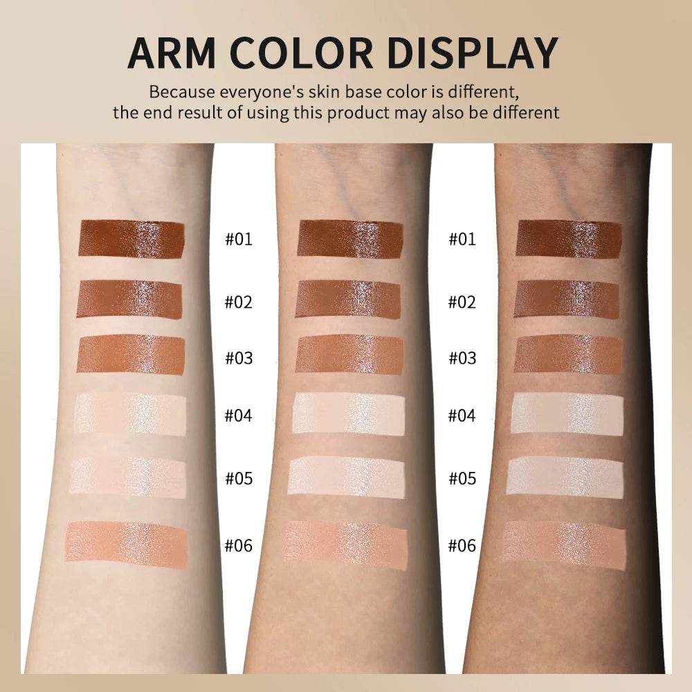 Waterproof Skin Tint Stick – Nourishing Tinted Serum Foundation Balm with Contour & Glow Finish✨
