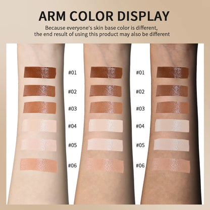 Waterproof Skin Tint Stick – Nourishing Tinted Serum Foundation Balm with Contour & Glow Finish✨