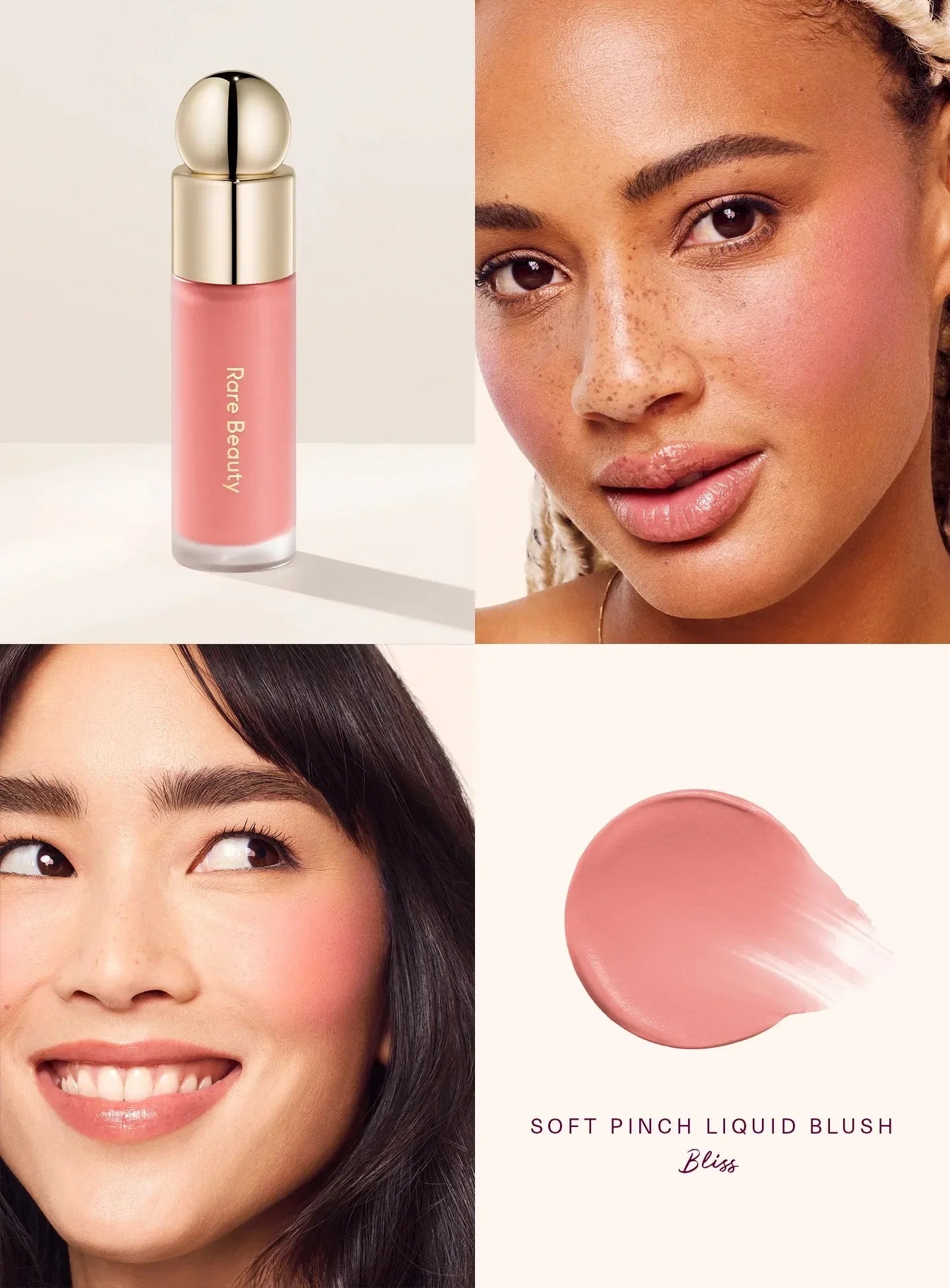 Melting Cream Blush – & Highlighter – Pearlescent Glow Makeup For Cheeks & Lips✨