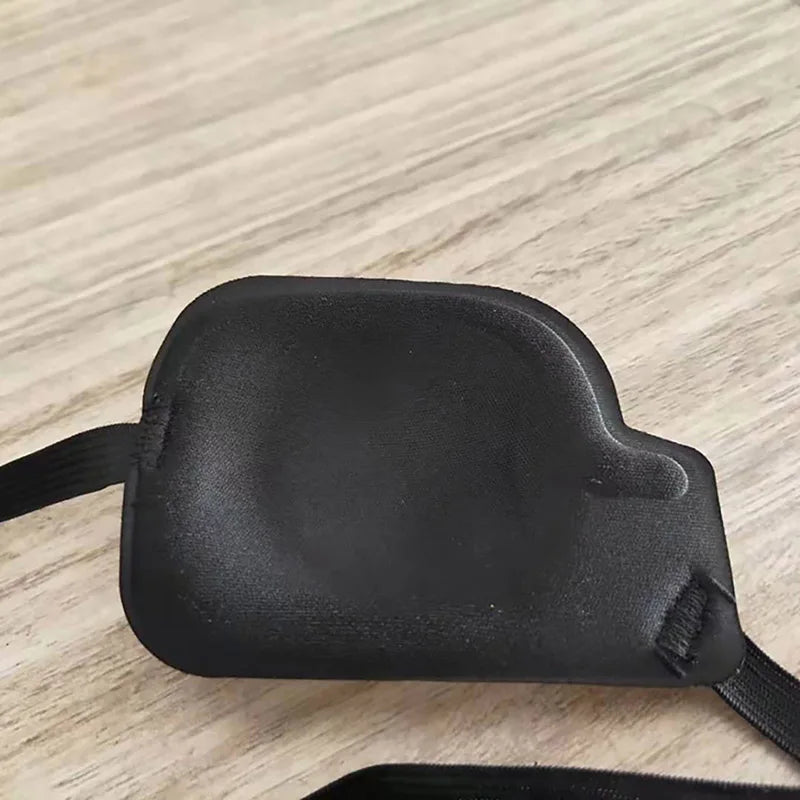 Black Single Eyepatch – Blindfold Adjustable Eye Mask 🖤😴
