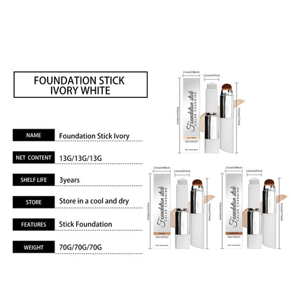 2-In-1 Double-Head Foundation Stick With Brush✨