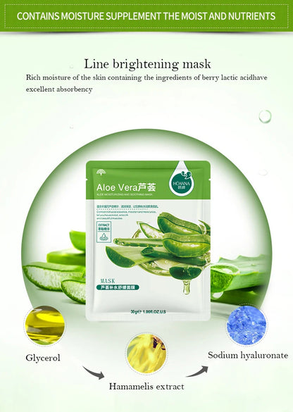 Natural Plant - Sheet Face Mask Set (30Pcs) ✨🌿