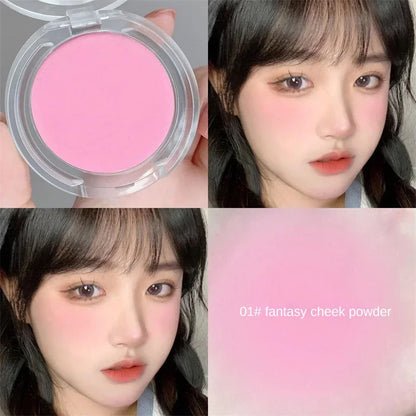 Matte Monochrome Blush – Powder – Natural Cheek Color Brightening Waterproof Face Makeup✨
