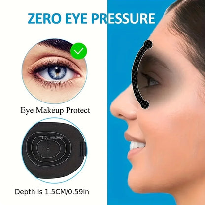 3D Contoured Sleep Mask – 100% Light Blocking Eye Mask😴✨