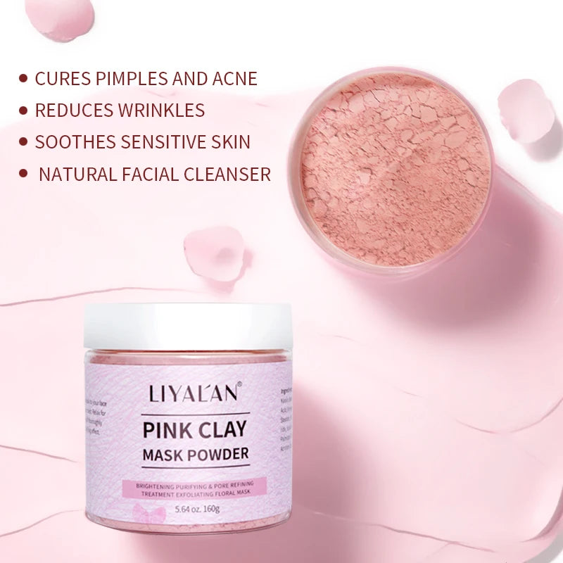 Pink Clay Mask Powder✨