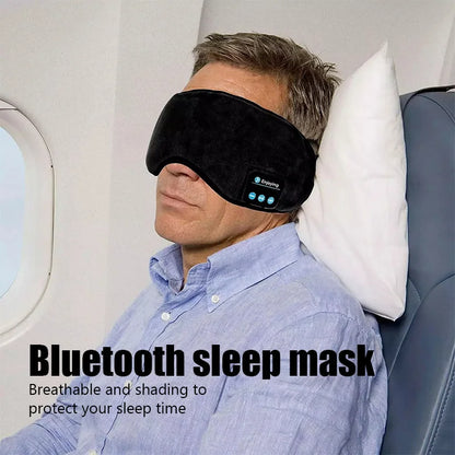 Bluetooth 3D Eye Mask Headphones / Wireless Music Sleeping Headband 🎧😴