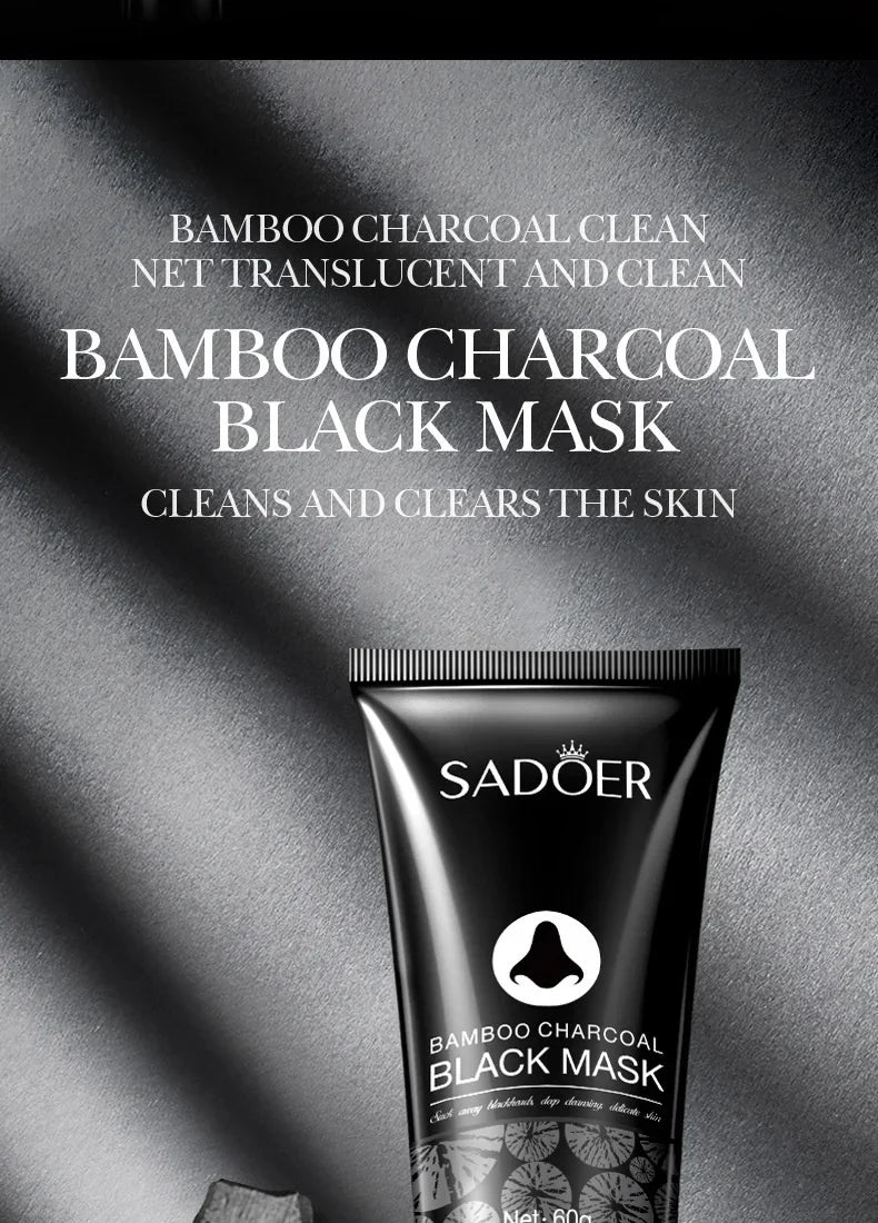 Bamboo Charcoal Blackhead – Remover Mask🖤✨