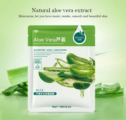 Natural Plant - Sheet Face Mask Set (30Pcs) ✨🌿