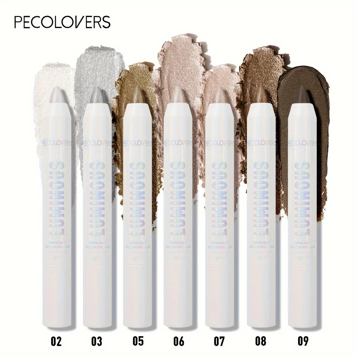 Luxury Waterproof Eyeshadow – Stick – High-Pigment Shimmer, Glitter & Matte Eye Crayon✨