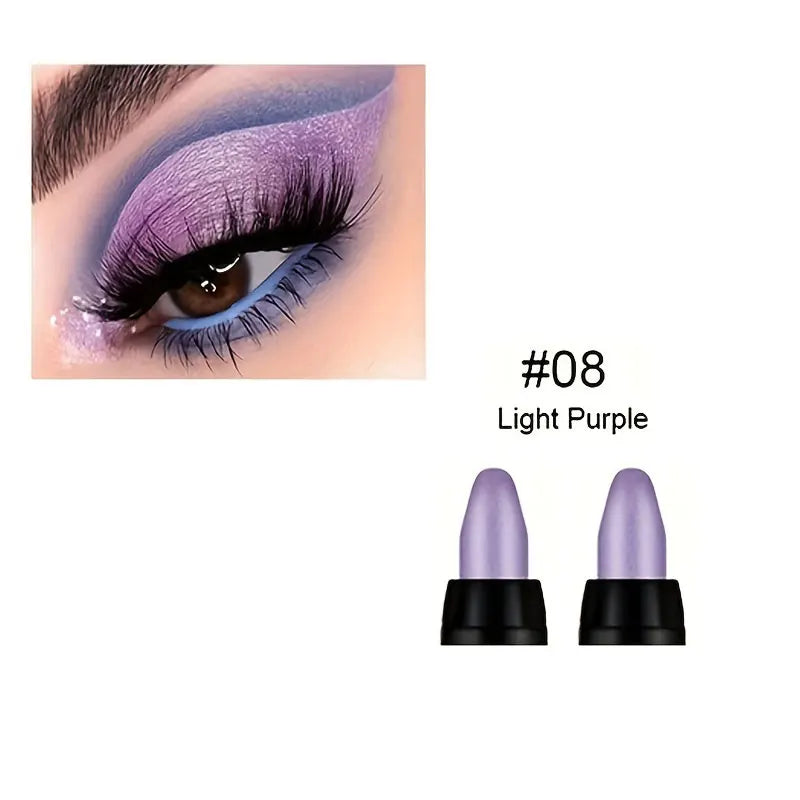 16-Color Pearlescent Glitter – Eyeliner Set – Waterproof Long-Lasting Smudge-Proof Liquid Eye Makeup✨