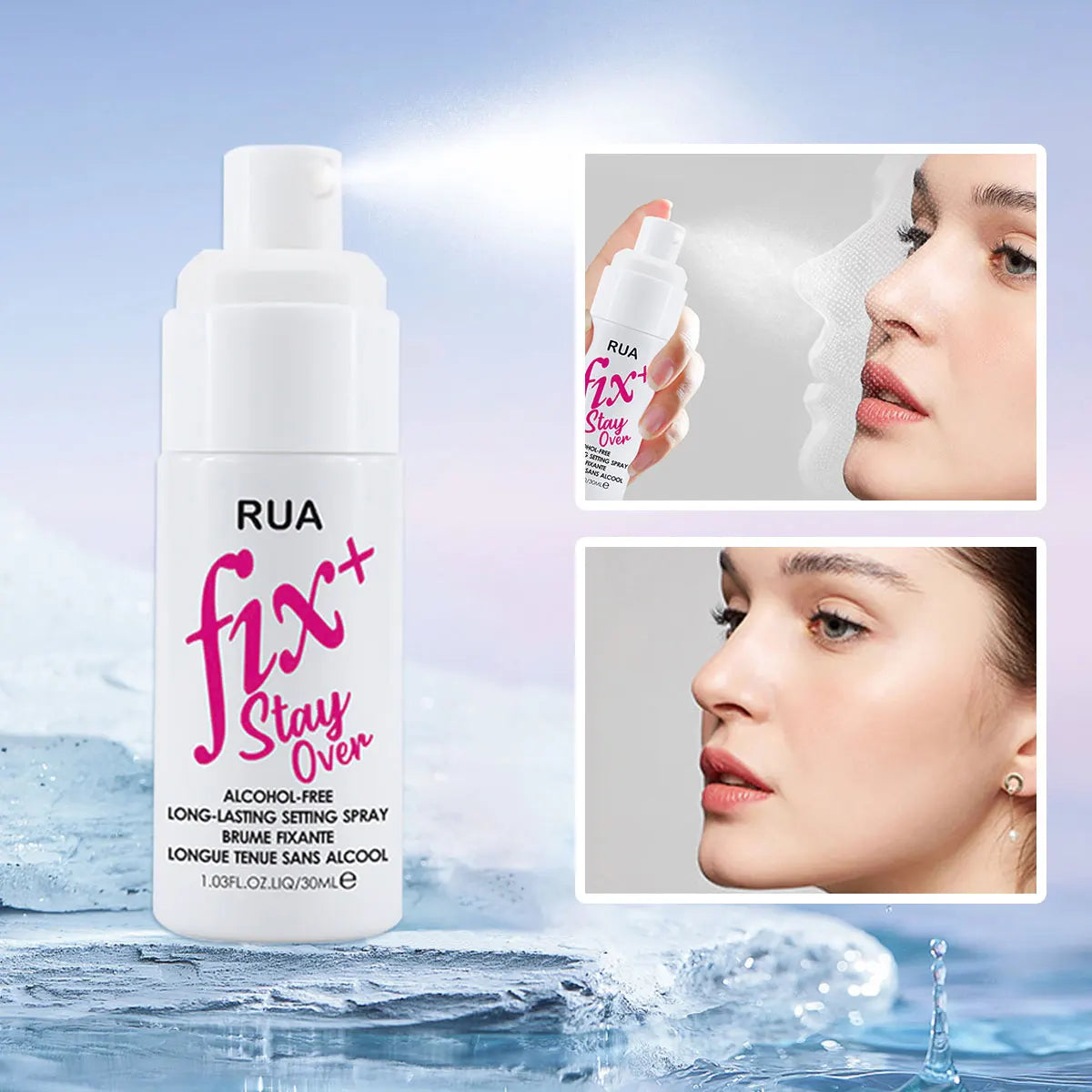 Mattifying Waterproof Setting – Spray – Waterproof Oil Control Makeup Fixer✨