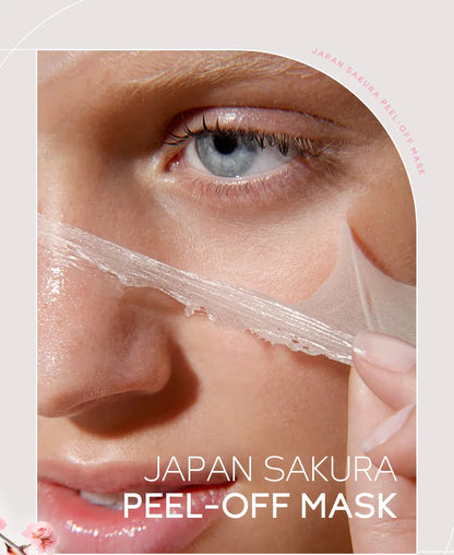 24K Gold Sakura Peel-Off Face Mask – Brightening & Glow Treatment✨