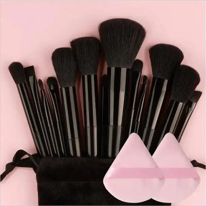 Professional Makeup Brush – Set – Soft Fluffy Foundation, Powder, Eyeshadow &amp; Kabuki Blending Brushes✨