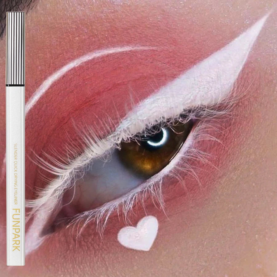 White Matte Liquid – Eyeliner – Waterproof, Long-Lasting Precision Pen✨