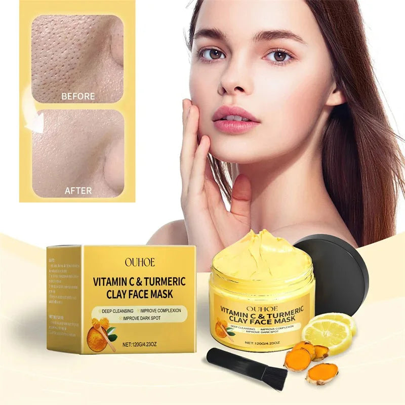 Vitamin C / Turmeric – Clay Mask✨