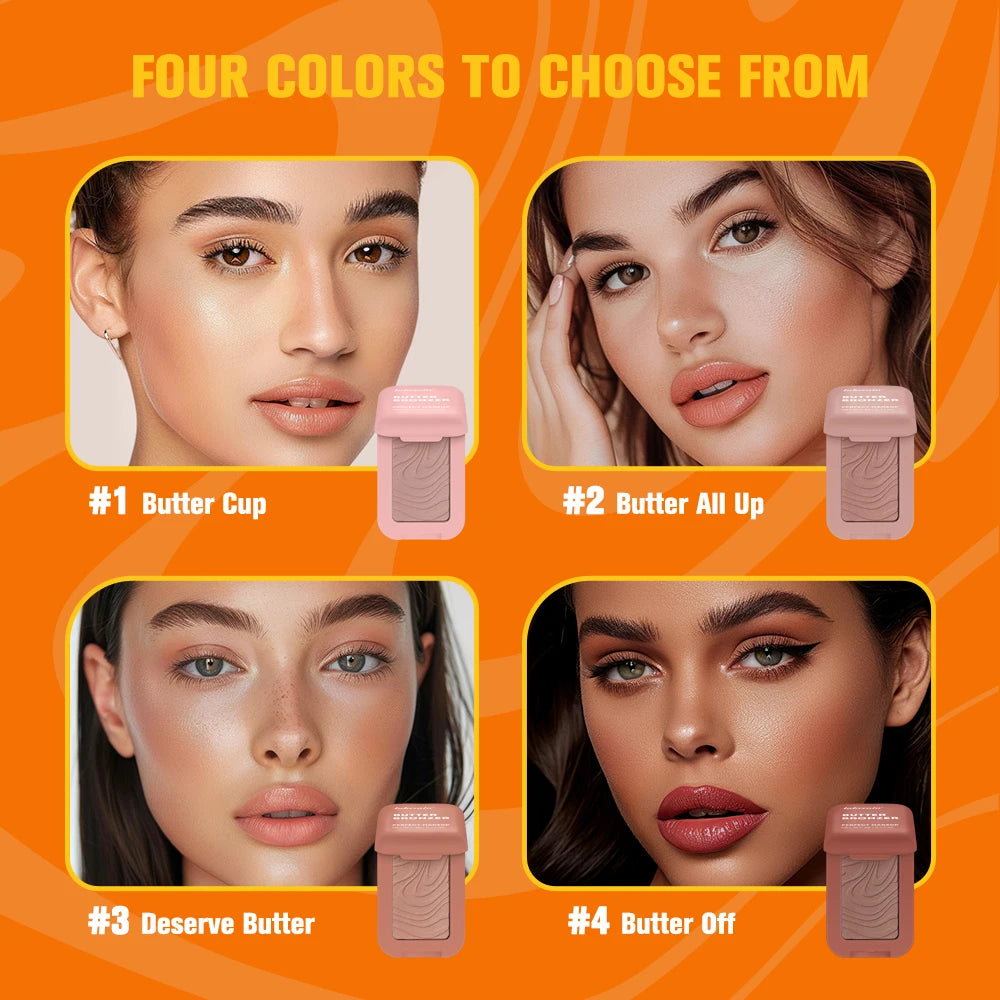 Matte Bronzer & – Contour Stick – Face Sculpting Shading Makeup with Illuminator for Natural 3D Definition✨
