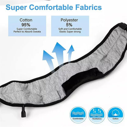 Bluetooth 3D Eye Mask Headphones / Wireless Music Sleeping Headband 🎧😴