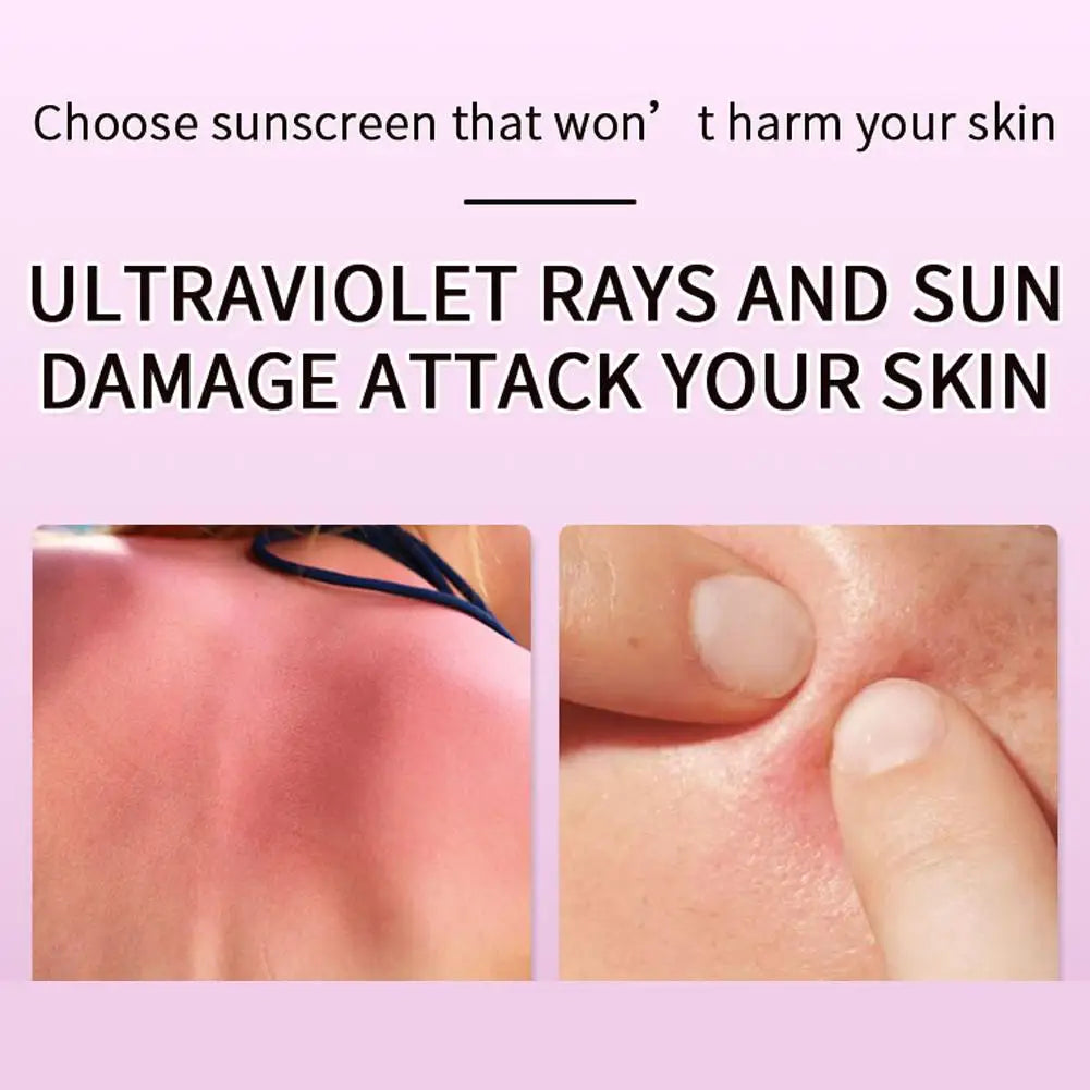 Multi-Effect Repair Sunscreen – Cream 60ml – Moisturizing Oil-Control UV Protection✨