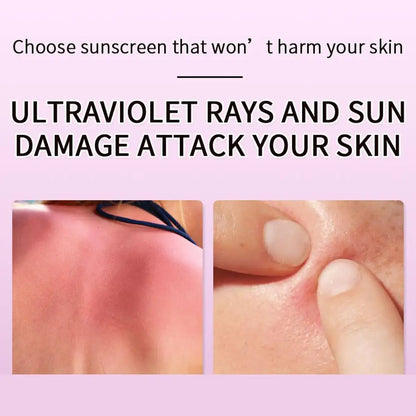 Multi-Effect Repair Sunscreen – Cream 60ml – Moisturizing Oil-Control UV Protection✨