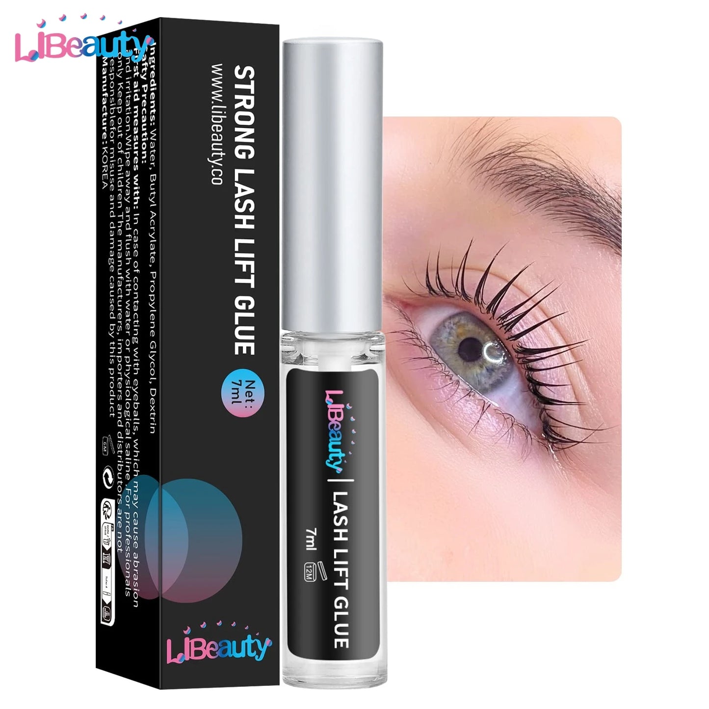 Lash Lift Glue – 7Ml – Strong Hold Clear Lifting Adhesive✨